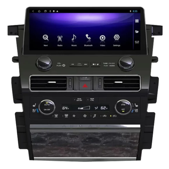 Магнитола для Nissan Patrol 2010-2021 память 6/128 Гб экран 12.3" Parafar на Android 13.0 PF800L12