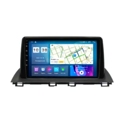 Магнитола для Mazda 3, Axela 2014-2017 матовая черная Parafar на Андроид 14.0 PF884THD