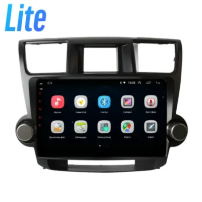 Магнитола для Toyota Highlander 2007-2012 Parafar на Андроид 11.0 PF035T1LUX1Lite