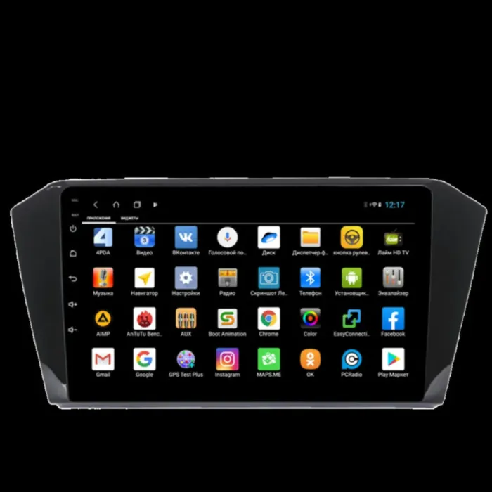 Магнитола для Volkswagen Passat 2015 Parafar (cо встроенным модулем для подключения камер 360) на Андроид 13 PF370XHD360