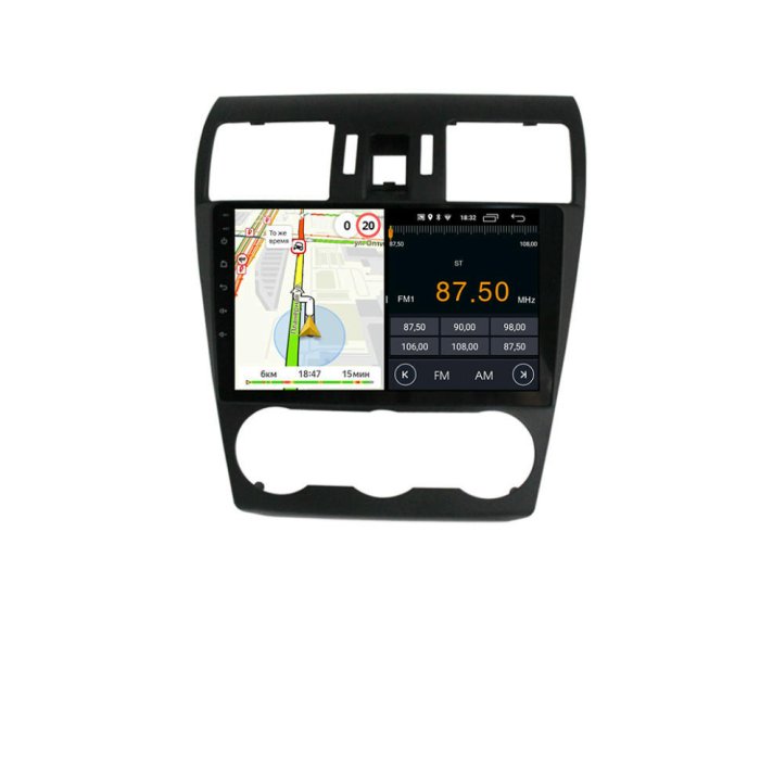 Магнитола для Subaru Forester/XV/WRX 2013-2015 Parafar (cо встроенным модулем для подключения камер 360) на Андроид 13.0 PF995RNP360