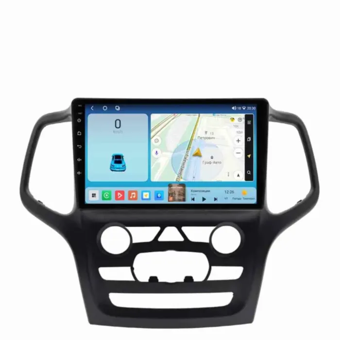 Магнитола для Jeep Grand Cherokee 2014-2017 Parafar на Андроид 14.0 PF652T2KHD