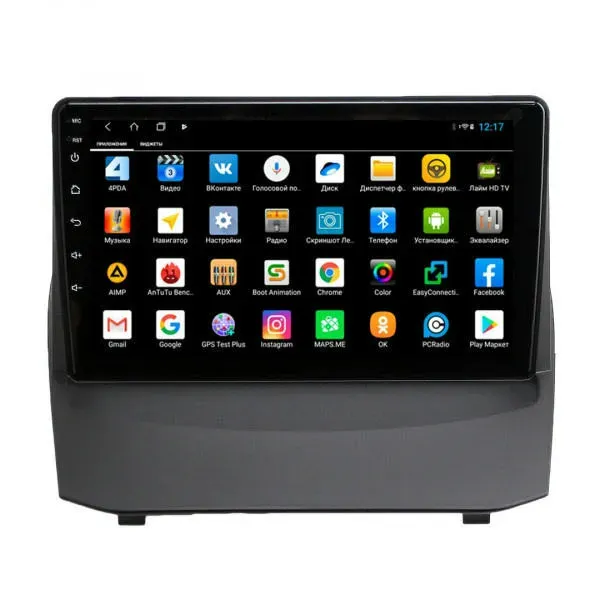 Магнитола для Ford Fiesta 2015+ Parafar на Андроид 13.0 PF171XHD