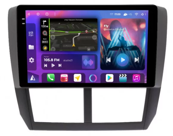 FarCar s400 2K 360 для Subaru Forester,XV 2007-2013 на Android (BX062M 360)
