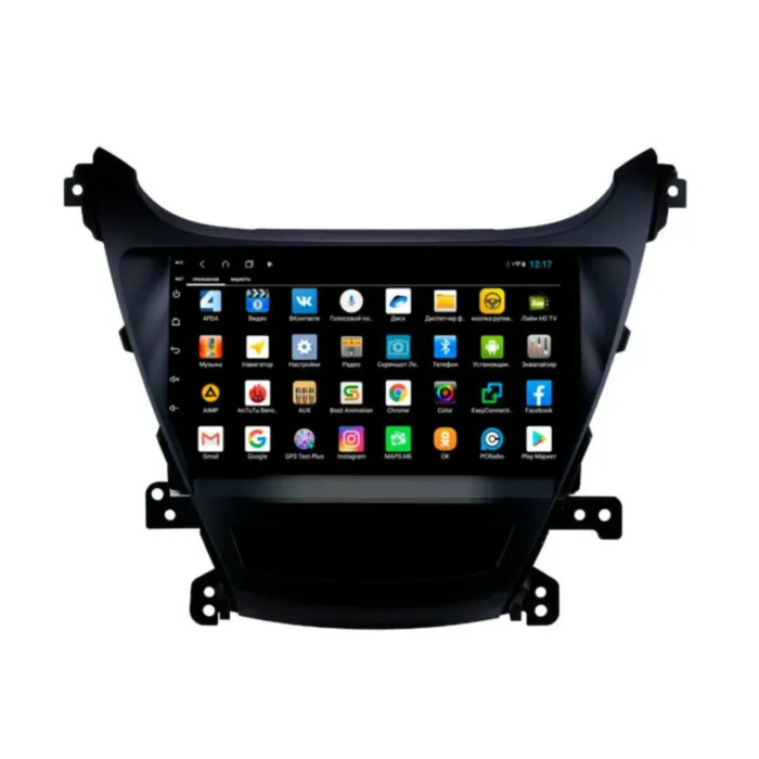 Магнитола для Hyundai Elantra 2014-2015 Parafar (cо встроенным модулем для подключения камер 360) на Андроид 13 PF366XHD360