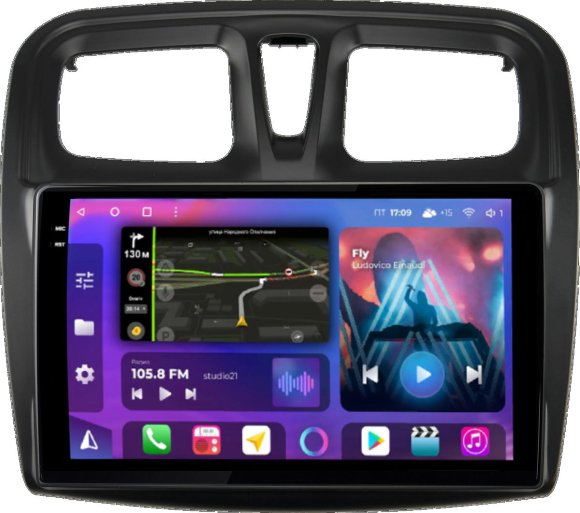 FarCar s400 2K для Renault Logan, Sandero на Android (XXL3051M)