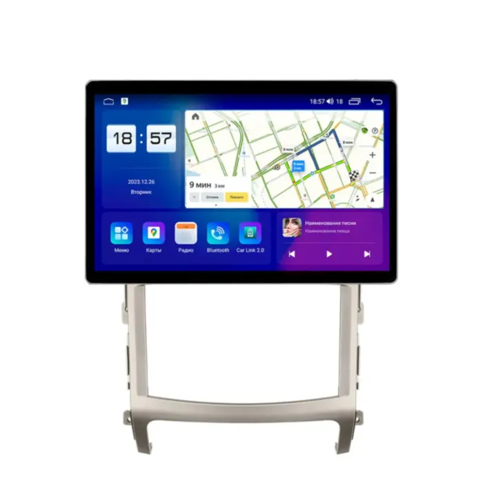 Магнитола для Hyundai iX55 2008-2012, Veracruz 2007-2012 Parafar (cо встроенным модулем для подключения камер 360) на Андроид 13.0 PF05511u2kAIR360