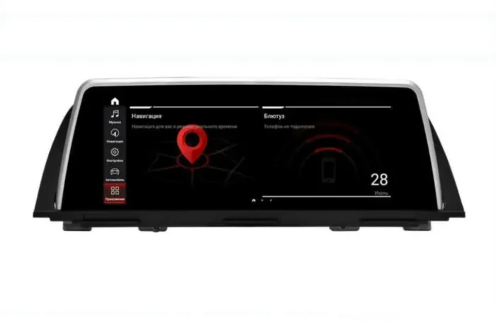 Магнитола для BMW 5 серия кузов F10 / F11 / 520 с IPS матрицей 10.25" 1920*720 Parafar на Андроид 13.0 PF5288a128 / 128