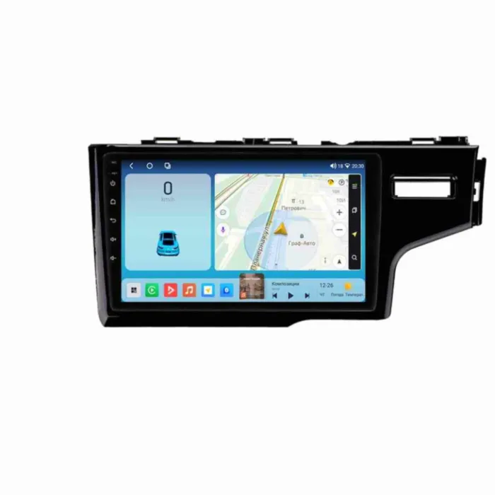 Магнитола для Honda Fit, Jazz 2013-2020 правый руль, без SRS Parafar на Андроид 14.0 PF638KHD