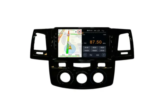 Магнитола для Toyota Hilux 2008-2015/Fortuner 2011-2015 Parafar на Андроид 14.0 PF062THD-AC