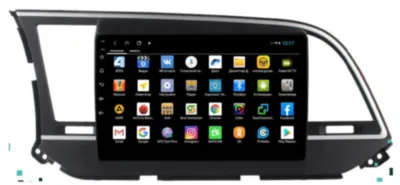 Магнитола для Hyundai Elantra 2016+ Parafar (cо встроенным модулем для подключения камер 360) на Андроид 13 PF581XHD360