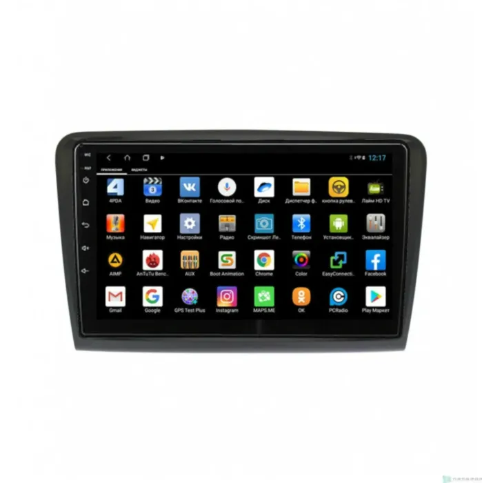 Магнитола для Skoda Superb 2008-2015 Parafar (cо встроенным модулем для подключения камер 360) на Андроид 13 PF973XHD360