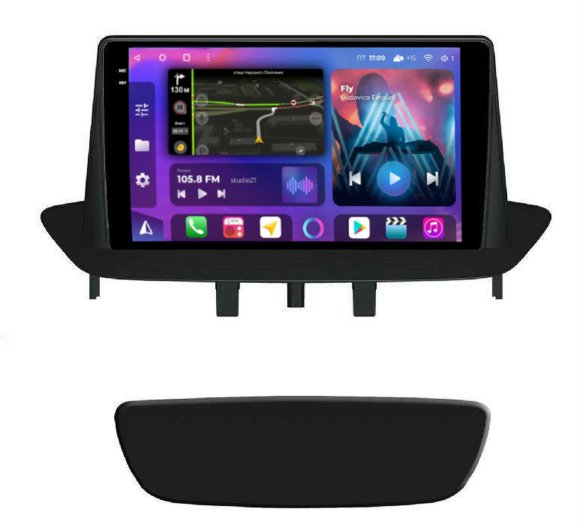 FarCar s400 2K для Renault Megane 3 на Android (XXL145M)