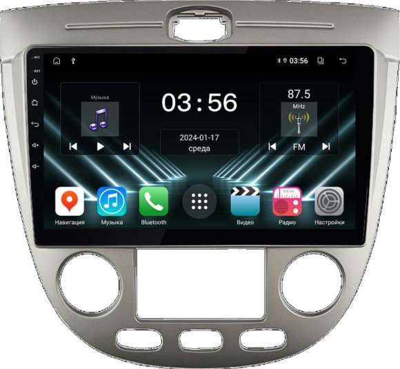 FarCar для Chevrolet Lacetti хэтчбек на Android (DX3038M климат)