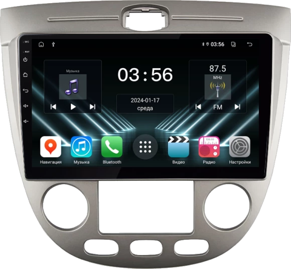 FarCar для Chevrolet Lacetti хэтчбек на Android (DX3038M климат)