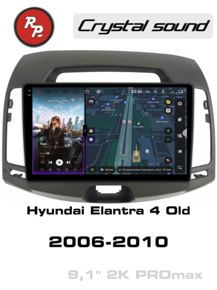 RedPower 85092GPROmax для Hyundai Elantra 4-поколение HD (04.2006-09.2011) серая