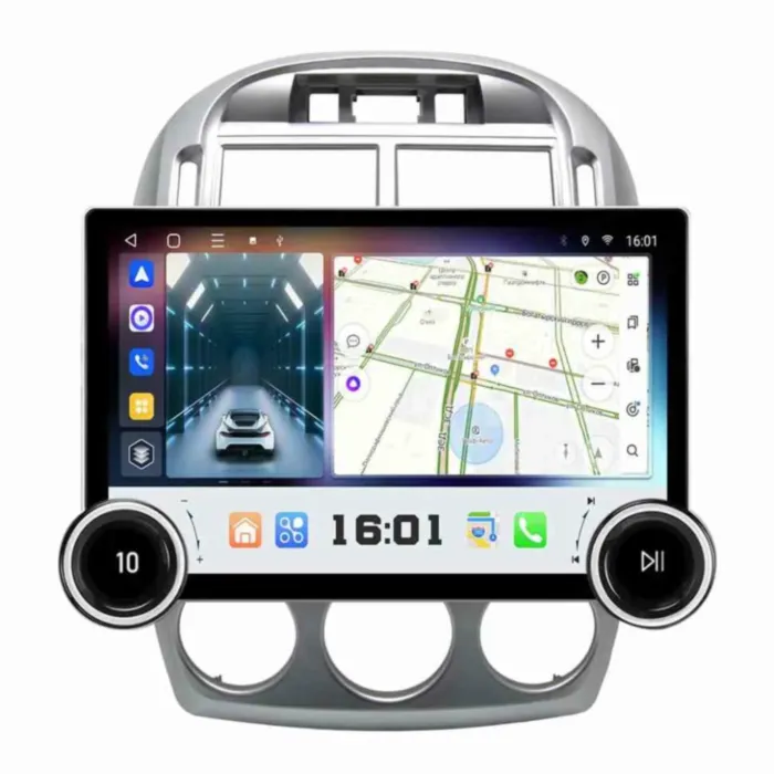 Магнитола для Kia Cerato Hatchback LD 2004-2006 без климат-контроля Parafar на Андроид 10.0 PF278T2LUX1rnfAIR