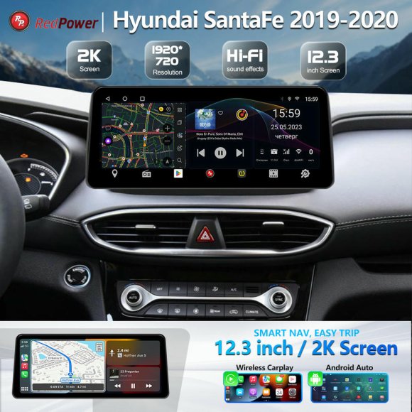 RedPower 85410XLPRO для Hyundai Santa Fe 4-поколение TM (03.2018-03.2021)