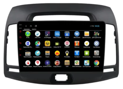 Магнитола для Hyundai Elantra Old 2006-2011 Parafar (cо встроенным модулем для подключения камер 360) на Андроид 13 PF980XHD360