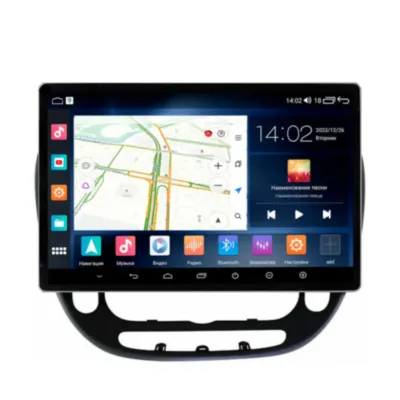 Магнитола для Kia Soul 2013-2019 Parafar (cо встроенным модулем для подключения камер 360) на Андроид 13.0 PF526T1LUX113u2kAIR360