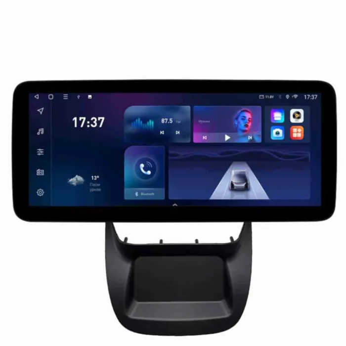 Магнитола для Nissan Almera, Sentra 2000-2006 Parafar NEO в стиле Mercedes на Андроид 10.0 PF635LUX1NRGMm