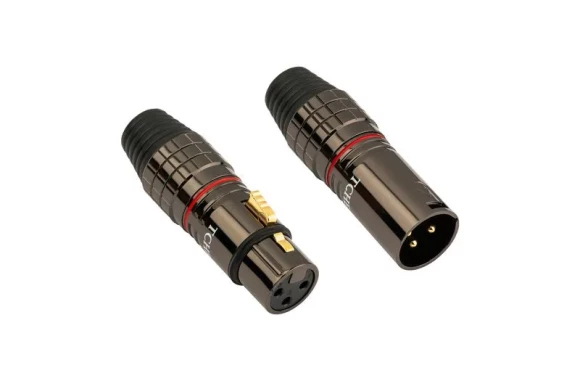 Tchernov Cable XLR Plug Standard NG / Male/female pair (Red)