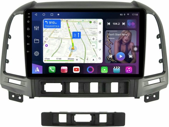 FarCar s500 Plus для Hyundai Santa Fe на Android (BM008M)