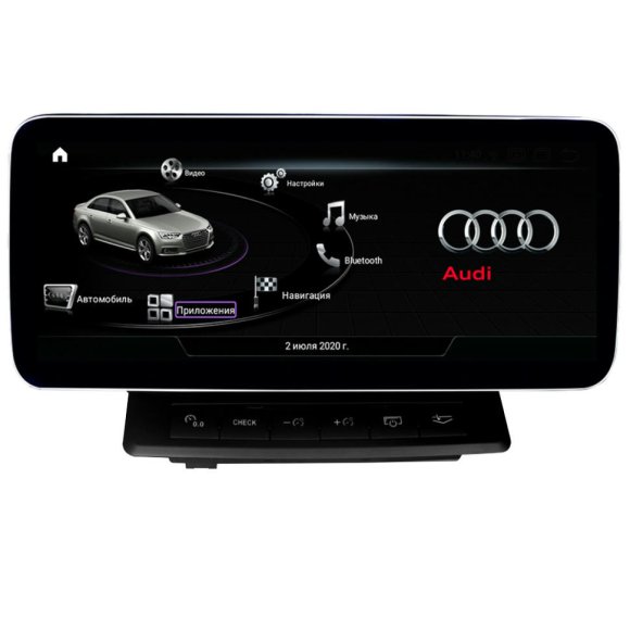 Магнитола для Audi A6 2005-2009 2G экран 10.25" 1920*720 Parafar на Андроид 11.0 PF7948QHD2G