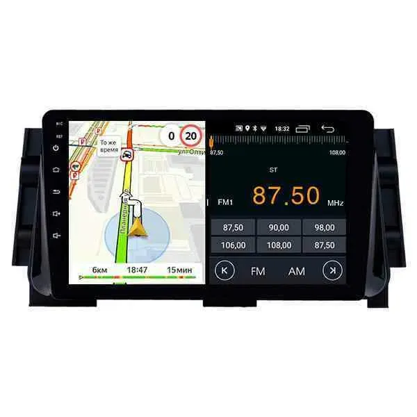 Магнитола для Nissan Micra/Kicks 2017 Parafar на Андроид 14.0 PF170MRG