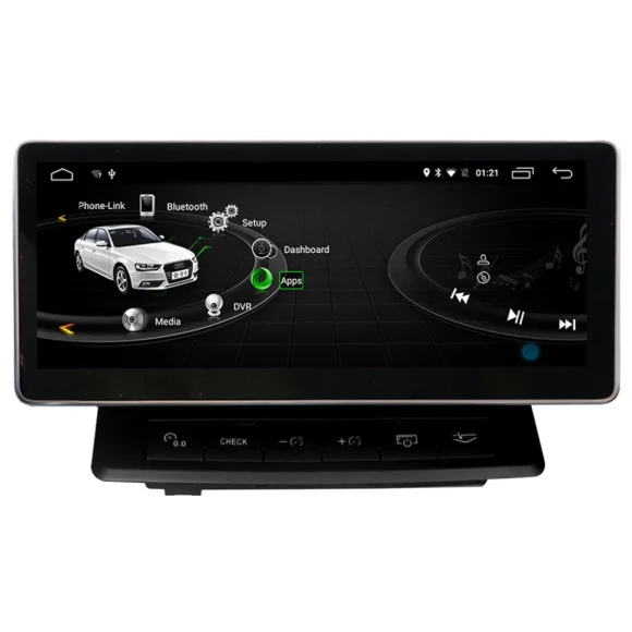 Parafar для Audi A6 (2005-2009) 2G экран 10.25" разрешение 1920*720 на Android 11.0 (PF7948)