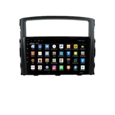 Магнитола для Mitsubishi Pajero 4 2006+ Parafar (cо встроенным модулем для подключения камер 360) на Андроид 13 PF458XHD360