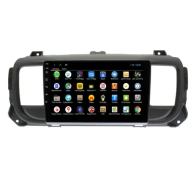 Магнитола для Peugeot Expert 2016+/Traveller 2016+ и Citroen Dispatch 2016+/Jumpy 2016+/Spacetourer 2016+/Opel Vivaro 2020 Parafar (cо встроенным модулем для подключения камер 360) на Андроид 13 PF555XHD360