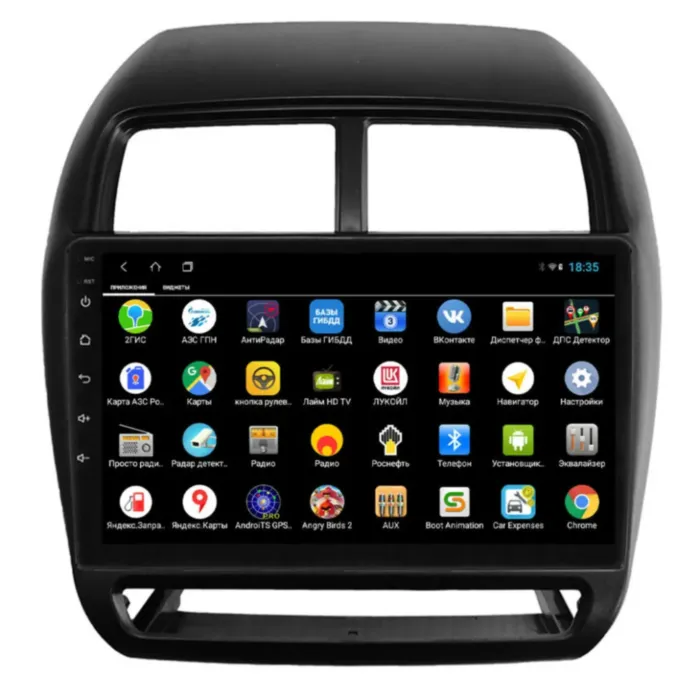 Магнитола для Mitsubishi ASX/RVR 2016+ Parafar на Андроид 13.0 PF028LUX1XHD