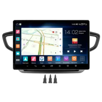 Магнитола для Hyundai Ioniq AE 2016-2023 Parafar (cо встроенным модулем для подключения камер 360) на Андроид 13.0 PF428LUX113u2kAIR360