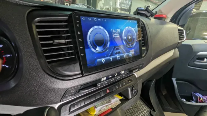 Магнитола для Peugeot Expert 2016+/Traveller 2016+ и Citroen Dispatch 2016+/Jumpy 2016+/Spacetourer 2016+/Opel Vivaro 2020/Opel Vivaro 2020 Parafar (cо встроенным модулем для подключения камер 360) на Андроид 13.0 PF555XHD3607