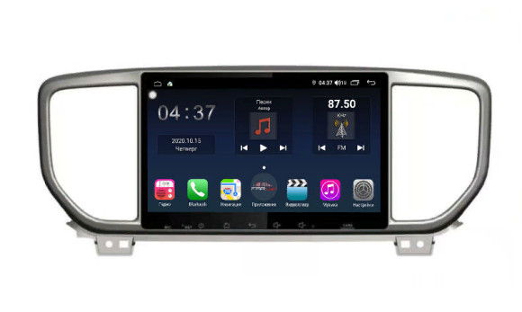 FarCar s400 для Zotye на Android (TG1134R)