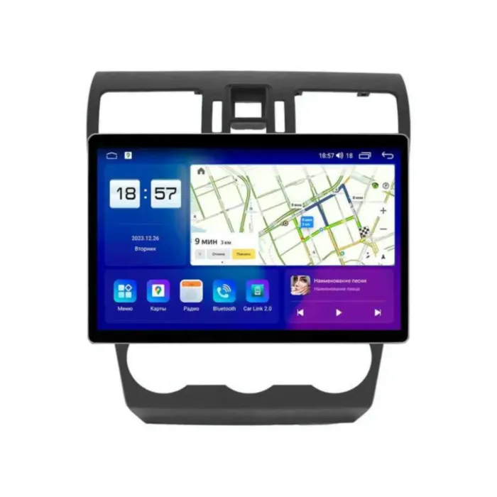 Магнитола для Subaru Levorg 2014-2017 черная Parafar на Андроид 13.0 PF529T211u2kAIR