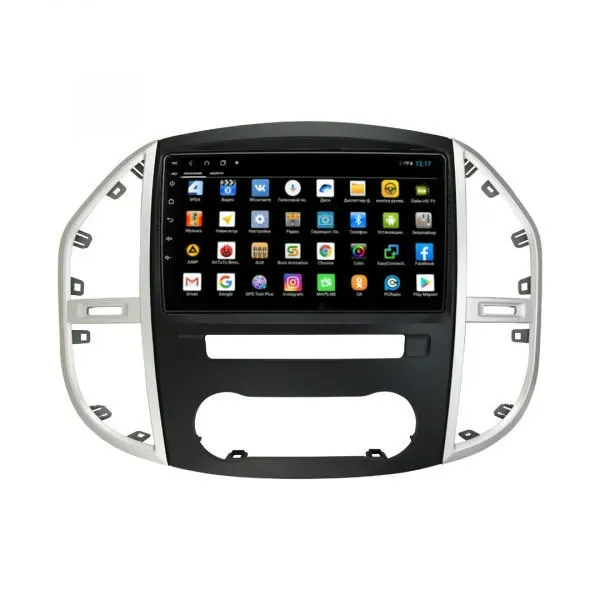 Магнитола для Mercedes-Benz Vito 3 W447 2014-2020 Parafar на Андроид 10.0 PF477Lite