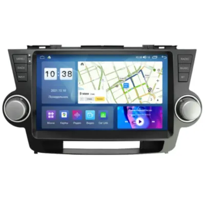 Магнитола для Toyota Highlander 2007-2013 Parafar на Андроид 13.0 PF035T3LUX3FHD