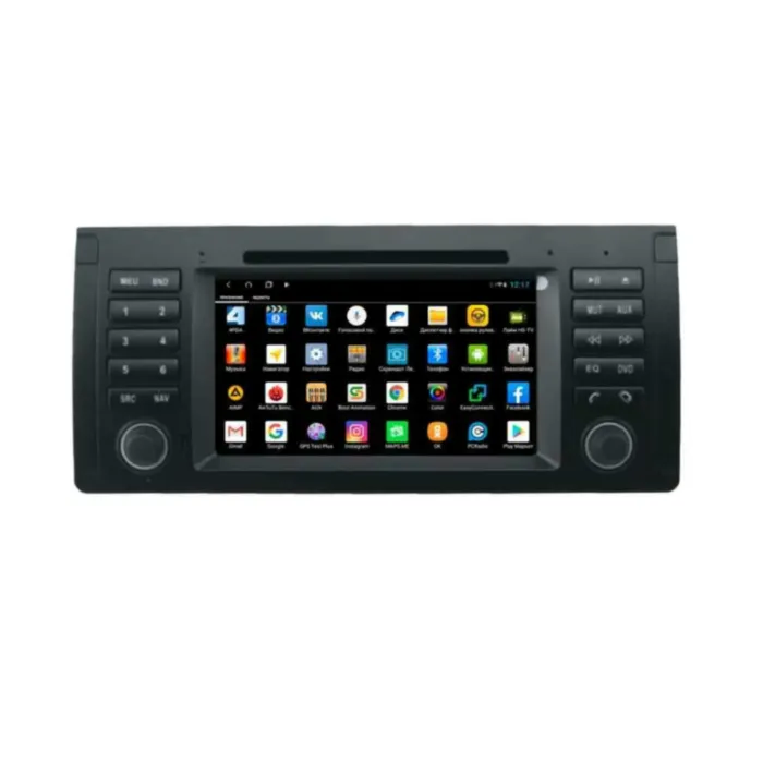 Магнитола для BMW X5 1995-2003 / E39 1995-2003 / E53 2000-2007 с DVD Parafar на Андроид 10.0 PF395XHDDVD