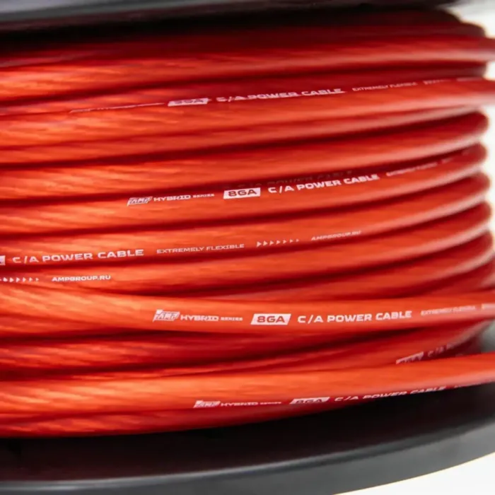 AMP HYBRID 8Ga C/A Extremely flexible (50м) медь 70%+алюминий 30%