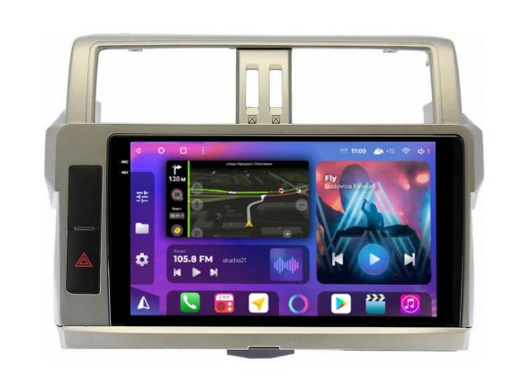 FarCar s400 2K 360 для Toyota Land Cruiser Prado 150 на Android (BX347/531M 360)