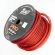 AMP PRO 2Ga OFC Extremely flexible Красный (25м) медь 100%
