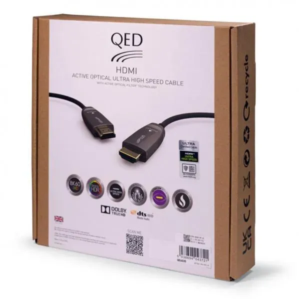QED QE6037 Performance Optical Ultra HDMI 12m