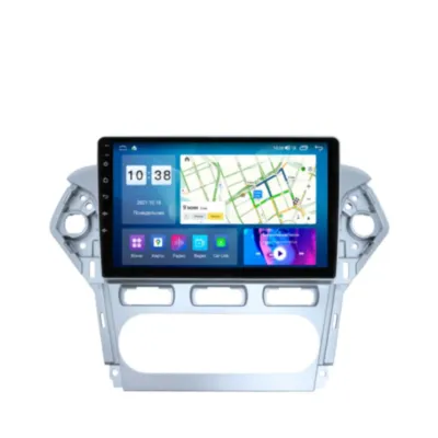 Магнитола для Ford Mondeo 2010-2015 серебристая Parafar на Андроид 13.0 PF145T2FHD