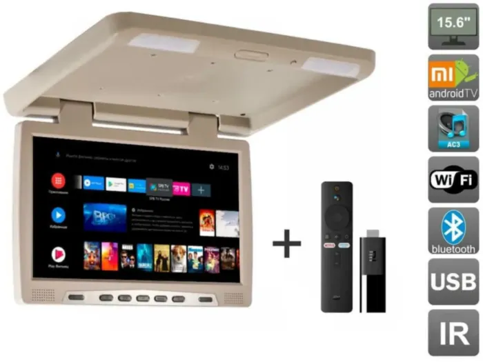 AVEL AVS115BE + Xiaomi Mi TV Stick + AV1252DC