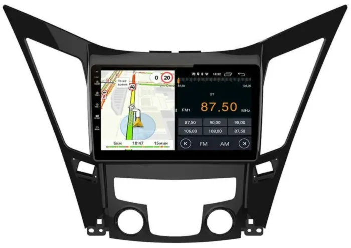 Магнитола для Hyundai Sonata 2005-2011 Parafar на Андроид 10.0 PF310Lite