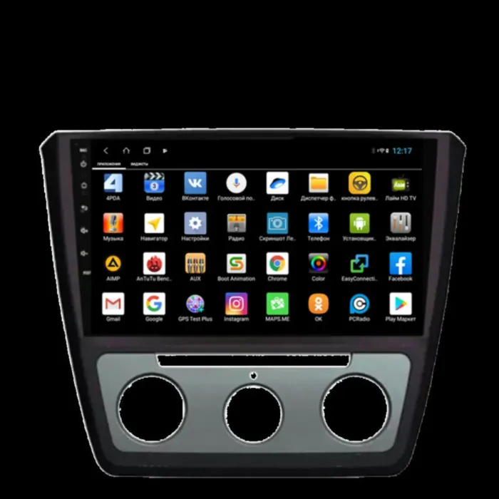 Магнитола для Skoda Yeti 2013-2017 Parafar (cо встроенным модулем для подключения камер 360) на Андроид 13 PF994XHD360