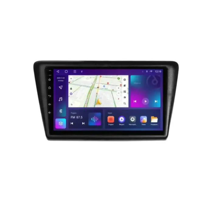 Магнитола для Skoda Rapid 1, 1 рест 2012-2020 глянцевая Parafar на Андроид 14.0 PF943T1LUX1MRG