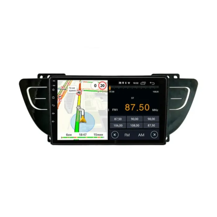 Магнитола для Geely Atlas 2019-2020 низкая комплектация Parafar на Андроид 12.0 PF612RGx